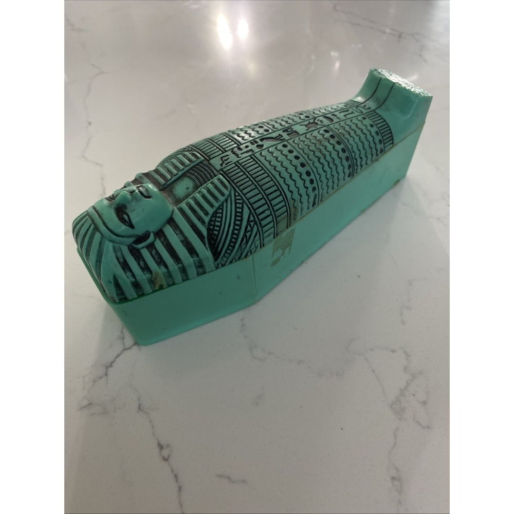 Vintage 1970's GI Joe Adventure Team Mummy Sarcophagus Coffin Made in Hong Kong - Picture 4 of 16